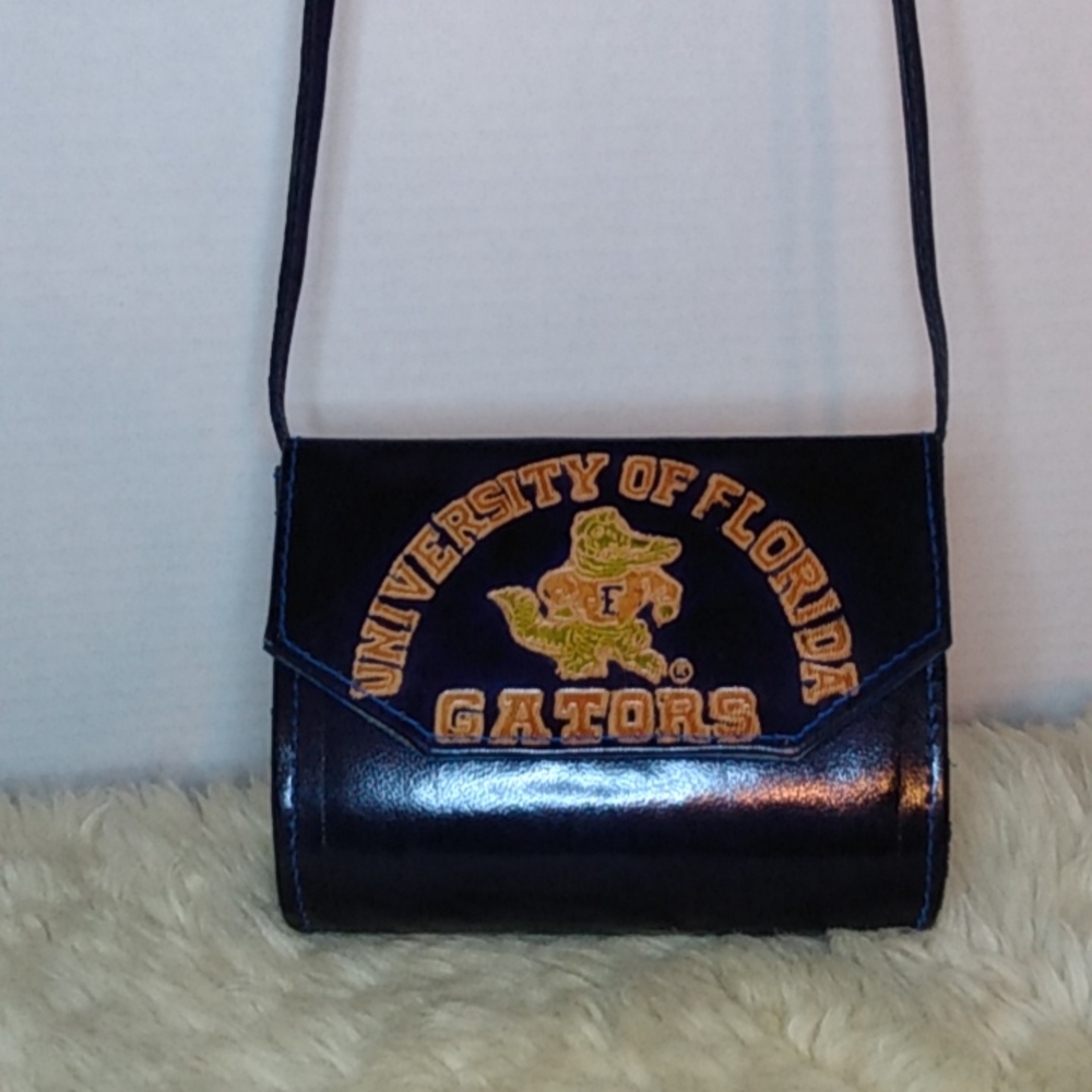 Handmade leather UF crossbody